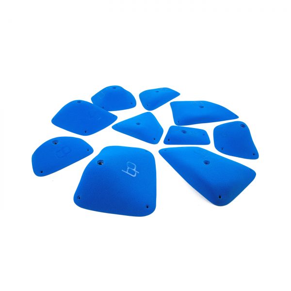 Chwyty wspinaczkowe Competition Slopy, 10 szt. w zestawie, średnie,