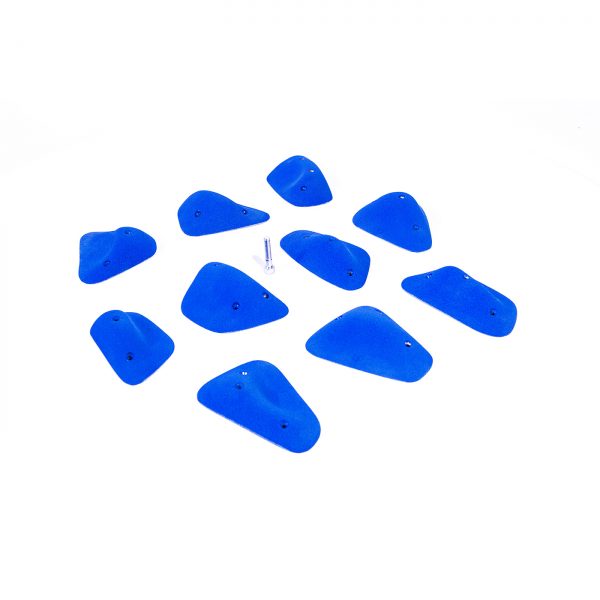 Chwyty wspinaczkowe Competition Screw On Impression, 10 szt. w zestawie, średnie,