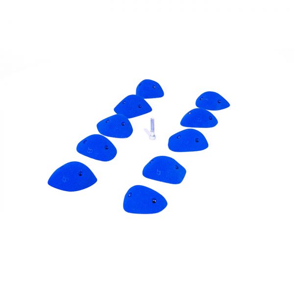 Chwyty wspinaczkowe Competition Spax Jugs, 10 szt. w zestawie, trudne,