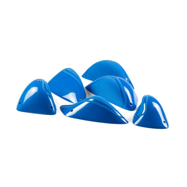 Chwyty wspinaczkowe Power Line XL Mix, 6 szt. w zestawie, , podwójna strefa