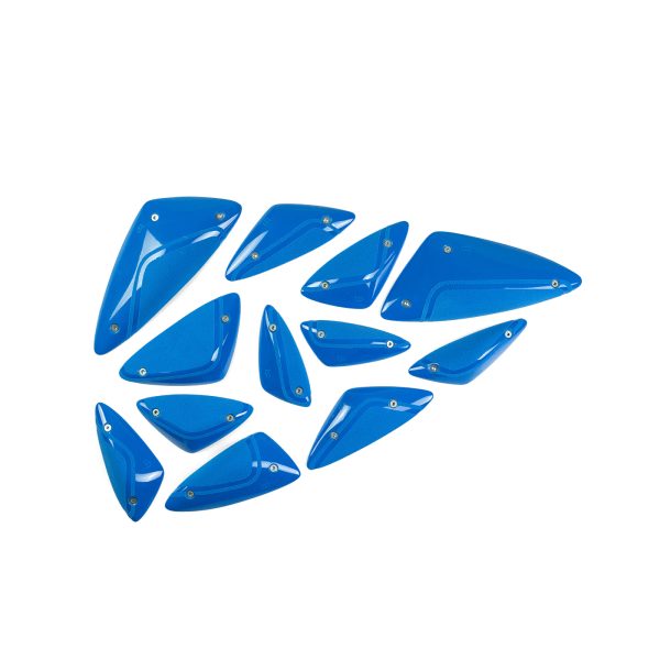 Chwyty wspinaczkowe Power Line Screw On Sloper, 12 szt. w zestawie, , podwójna strefa