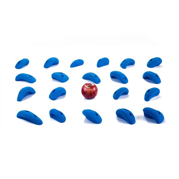 Chwyty wspinaczkowe Straight Block Mini Jugs, 20 szt. w zestawie, średnie,