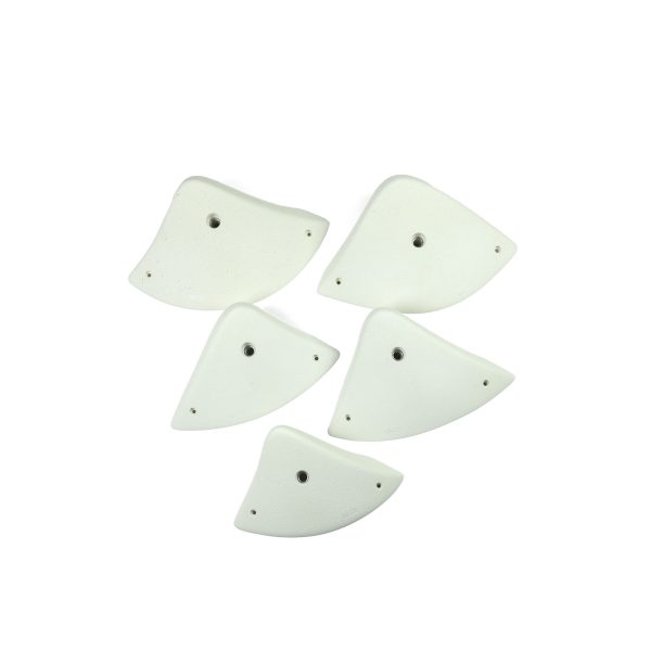 Chwyty wspinaczkowe Alpina 2 - XXL Jugs, 5 szt. w zestawie, łatwe,