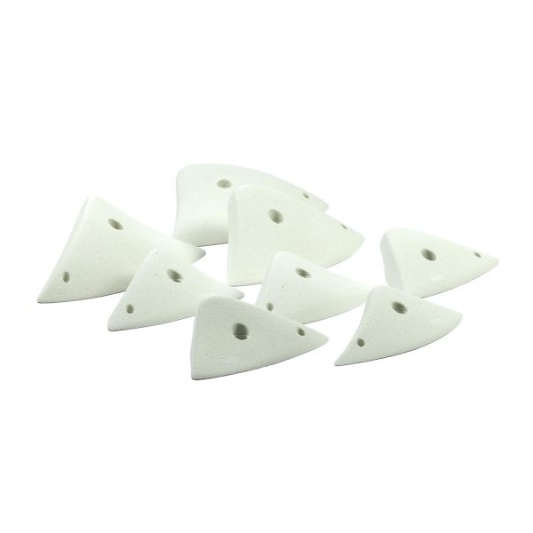 Chwyty wspinaczkowe Alpina 3 - XL Jugs, 8 szt. w zestawie, łatwe,