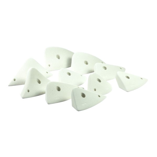 Chwyty wspinaczkowe Alpina 4 - Large Jugs, 10 szt. w zestawie, łatwe,