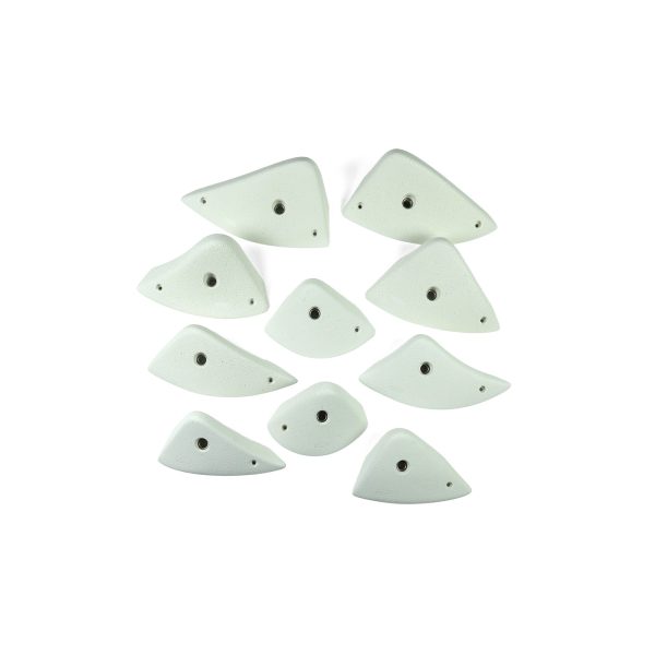 Chwyty wspinaczkowe Alpina 4 - Large Jugs, 10 szt. w zestawie, łatwe,