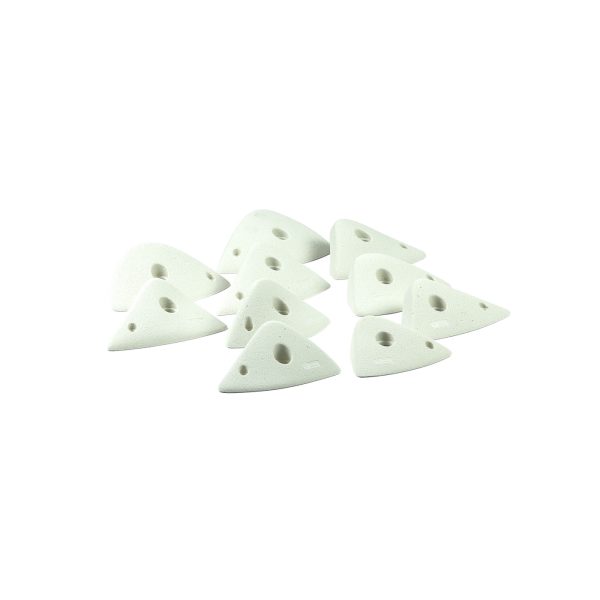 Chwyty wspinaczkowe Alpina 5 - Medium Jugs, 10 szt. w zestawie, łatwe,