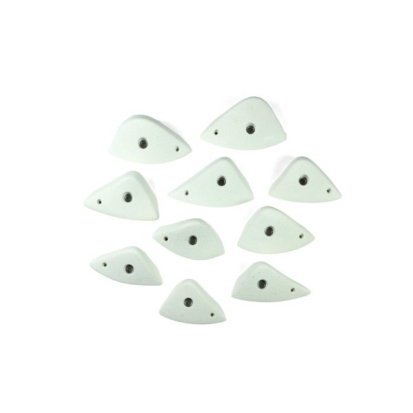 Chwyty wspinaczkowe Alpina 5 - Medium Jugs, 10 szt. w zestawie, łatwe,