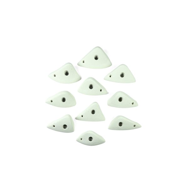 Chwyty wspinaczkowe Alpina 6 - Small Jugs, 10 szt. w zestawie, łatwe,