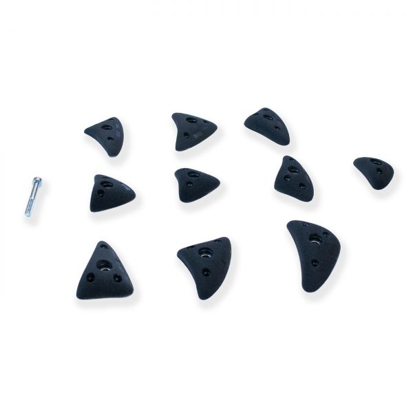 Chwyty wspinaczkowe Crescents 12 - Open Crimps, 10 szt. w zestawie, łatwe,