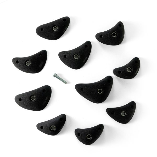 Chwyty wspinaczkowe Crescents 16 - Big Foot, 10 szt. w zestawie, łatwe,