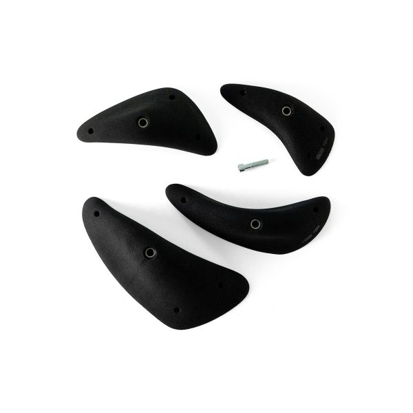 Chwyty wspinaczkowe Crescents 19 - Extra Large Pinches, 4 szt. w zestawie, łatwe,