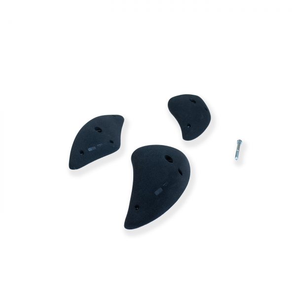 Chwyty wspinaczkowe Crescents 4 - XXL Jug Triple, 3 szt. w zestawie, łatwe,