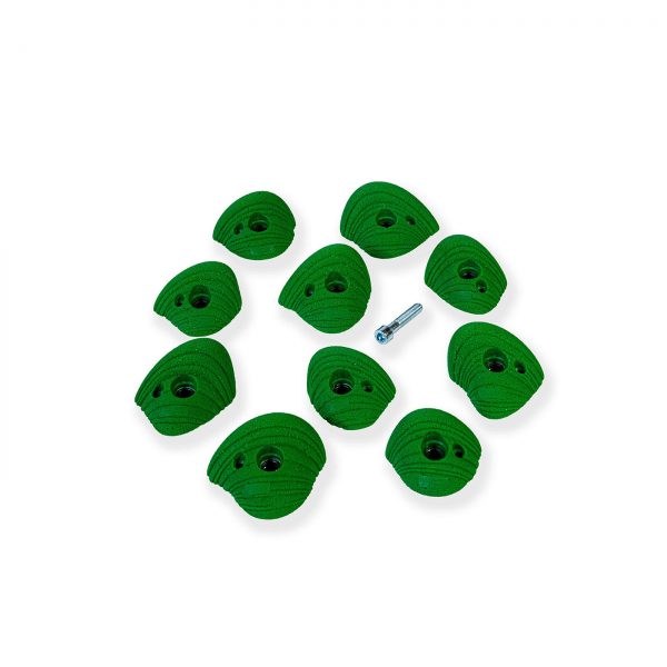 Chwyty wspinaczkowe French Connection 10 - Louise - Small Jugs, 10 szt. w zestawie, łatwe,