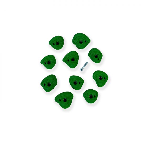 Chwyty wspinaczkowe French Connection 10 - Louise - Small Jugs, 10 szt. w zestawie, łatwe,