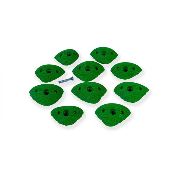 Chwyty wspinaczkowe French Connection 11 - Irène & Jeanne - Incut Crimps, 15 szt. w zestawie, łatwe,