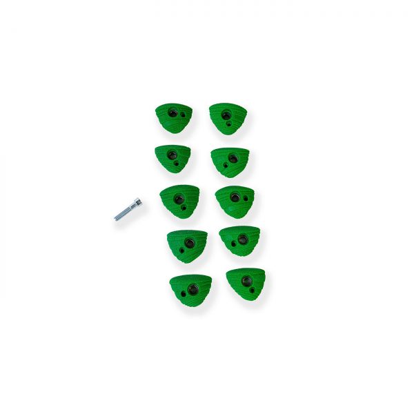 Chwyty wspinaczkowe French Connection 15 - Brigitte & Claire - Small Footholds, 10 szt. w zestawie, średnie,