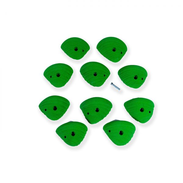 Chwyty wspinaczkowe French Connection 7 - Océane - Large Jugs, 10 szt. w zestawie, łatwe,