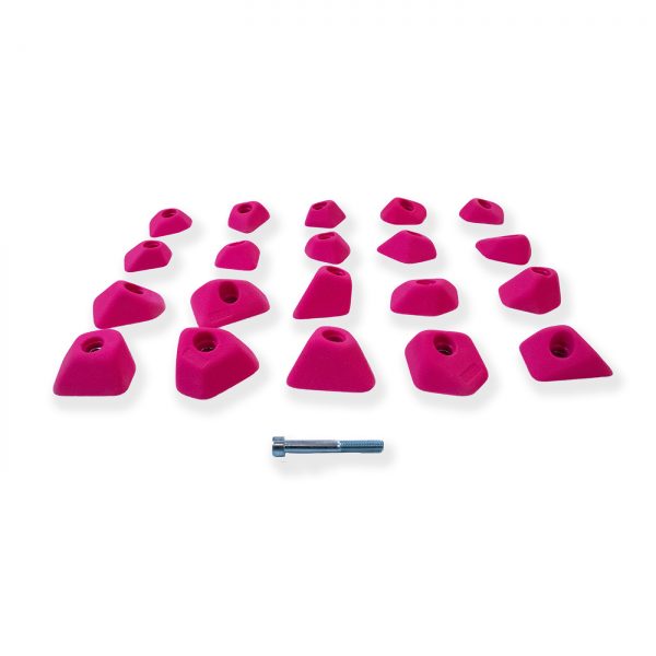 Chwyty wspinaczkowe Scoops 11 - Footholds, 20 szt. w zestawie, średnie,