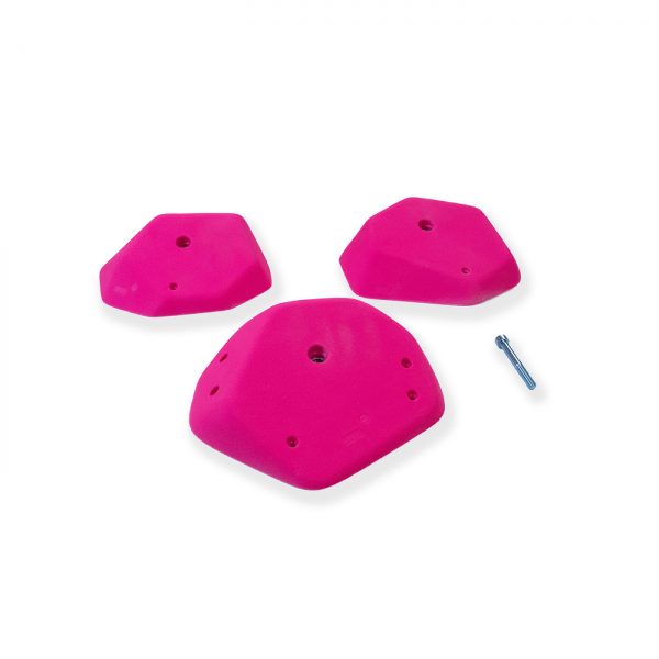 Chwyty wspinaczkowe Scoops 4 - XX-large Jugs, 3 szt. w zestawie, łatwe,