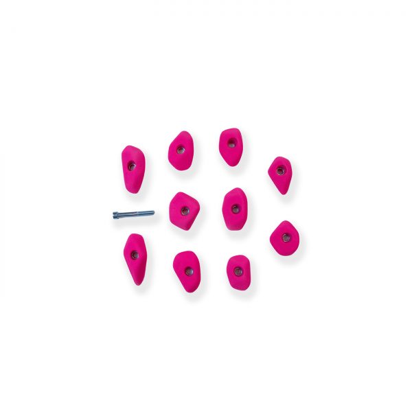 Chwyty wspinaczkowe Scoops 9 - Really Small Jugs, 10 szt. w zestawie, łatwe,