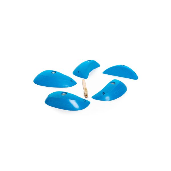 Chwyty wspinaczkowe Wave Ships 010.01.L-H, 5 szt. w zestawie, trudne,