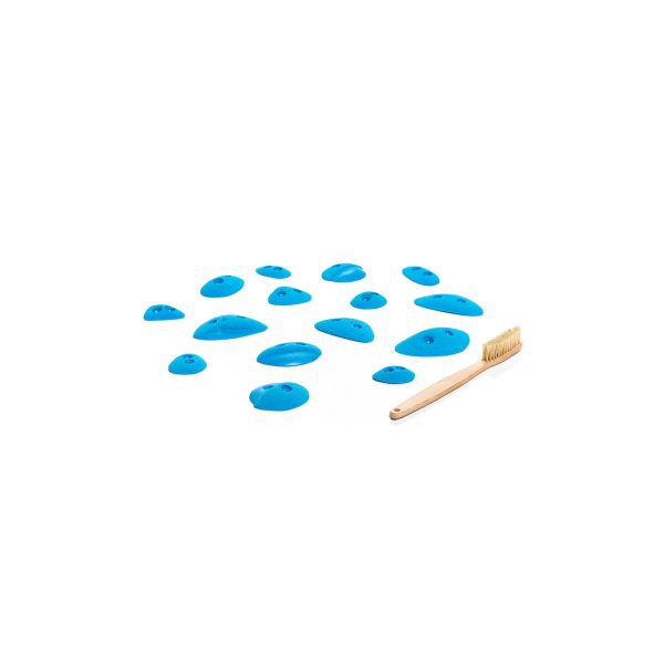 Chwyty wspinaczkowe Volumholds Blackfoot 012.01.XXS-H, 15 szt. w zestawie, trudne,