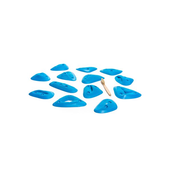 Chwyty wspinaczkowe Volumholds Crack 012.03.S-H, 13 szt. w zestawie, trudne,