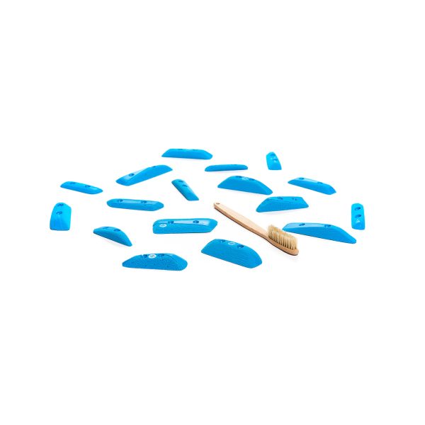 Chwyty wspinaczkowe Star Games Spoutnik 016.01.XS-H, 17 szt. w zestawie, trudne,