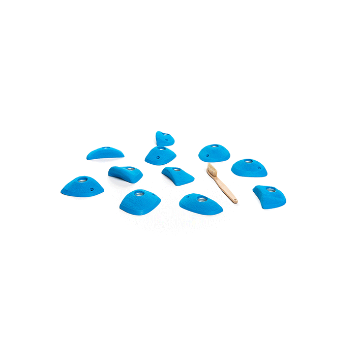 Chwyty wspinaczkowe Wings Valkyrie 017.04.S-M, 11 szt. w zestawie, średnie,