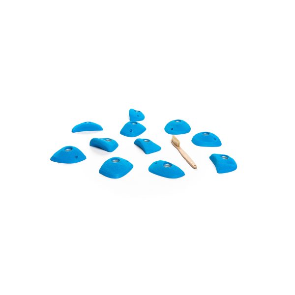 Chwyty wspinaczkowe Wings Valkyrie 017.04.S-M, 11 szt. w zestawie, średnie,