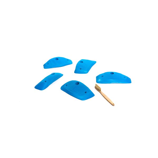 Chwyty wspinaczkowe Wings Hawk 017.05.M-M, 5 szt. w zestawie, średnie,