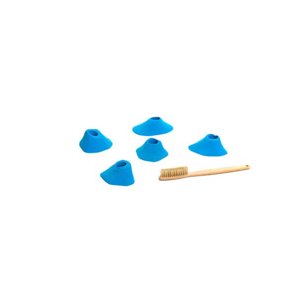 Chwyty wspinaczkowe Craters Picos S2 019.02.S-H, 5 szt. w zestawie, trudne,