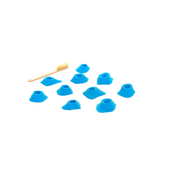 Chwyty wspinaczkowe Craters Picos XS2 019.03.XS-H, 10 szt. w zestawie, trudne,