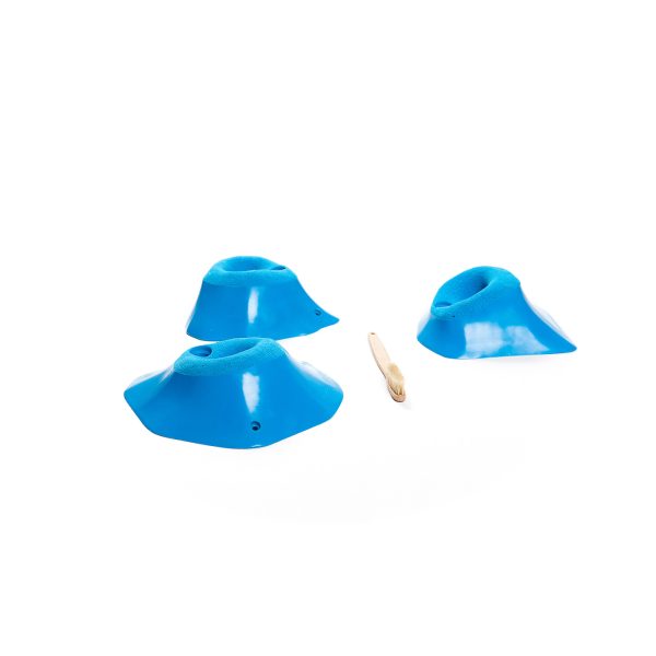 Chwyty wspinaczkowe Craters Spider L2 019.04.L-E, 3 szt. w zestawie, łatwe,