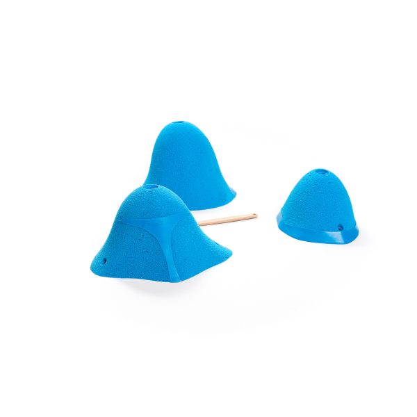 Chwyty wspinaczkowe Craters Monchu 019.10.L-H, 3 szt. w zestawie, trudne,