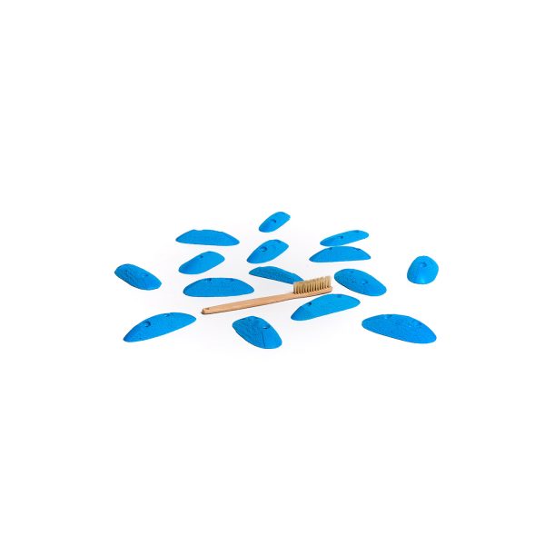 Chwyty wspinaczkowe Pulsar XS1 020.01.XS-H, 15 szt. w zestawie, trudne,