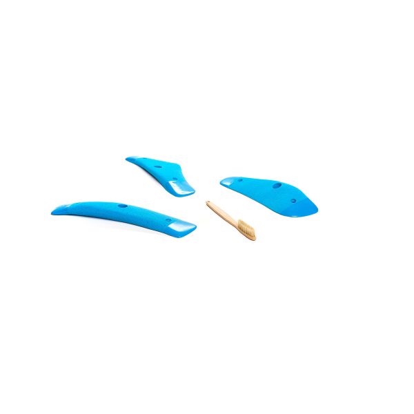 Chwyty wspinaczkowe Boomerang Song L2 021.02.L-M, 3 szt. w zestawie, średnie,