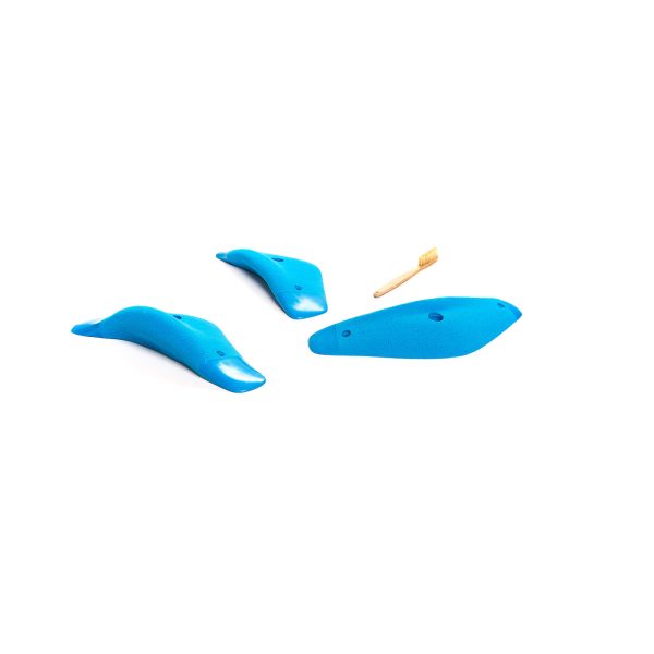 Chwyty wspinaczkowe Boomerang Song L5 021.05.L-E, 3 szt. w zestawie, łatwe,