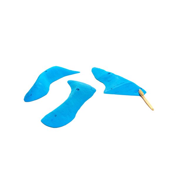 Chwyty wspinaczkowe 2018 XL 3 100.03.XL-H, 3 szt. w zestawie, trudne,