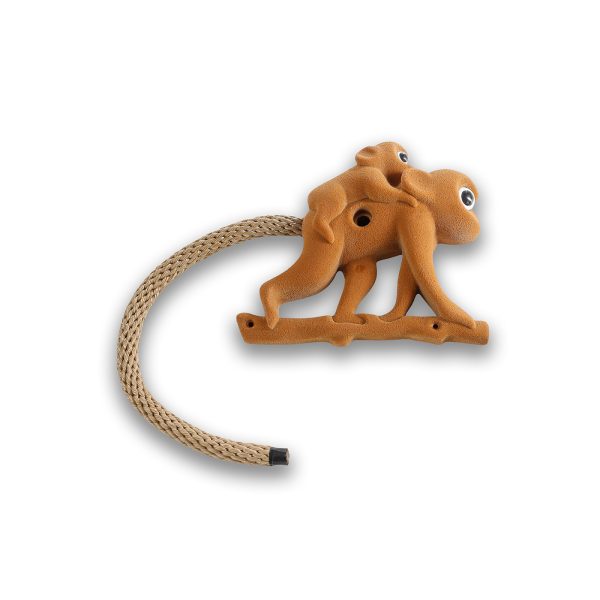 Chwyty wspinaczkowe Monkeys 1044 PE, 1 szt. w zestawie, łatwe, dla dzieci