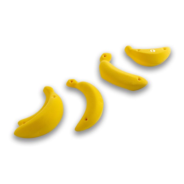 Chwyty wspinaczkowe Monkeys 1052 PU, 4 szt. w zestawie, łatwe, dla dzieci