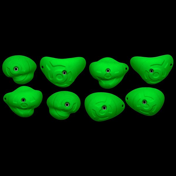 Chwyty wspinaczkowe Core Hard Slopers, 8 szt. w zestawie, ,