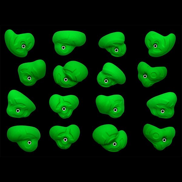 Chwyty wspinaczkowe Core Medium Jugs, 16 szt. w zestawie, ,