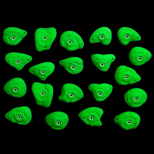 Chwyty wspinaczkowe Core Mini Jugs, 20 szt. w zestawie, ,