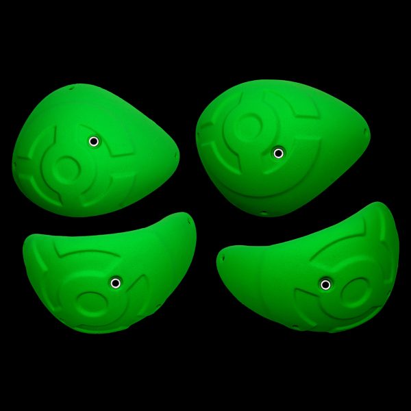 Chwyty wspinaczkowe Core Super Slopers, 4 szt. w zestawie, ,