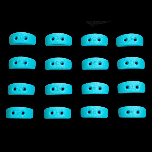 Chwyty wspinaczkowe Geo Screw-on Feet 20mm, 16 szt. w zestawie, ,