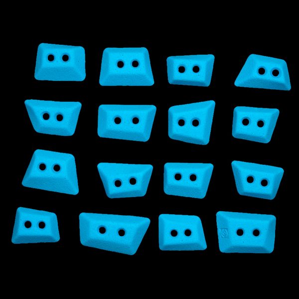 Chwyty wspinaczkowe Geo Screw-on Feet Angles, 16 szt. w zestawie, ,