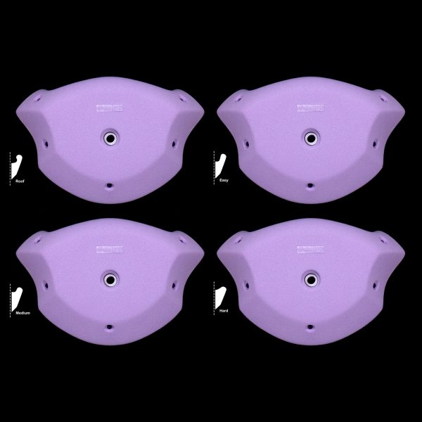 Chwyty wspinaczkowe Neo Large Jug Mixed, 4 szt. w zestawie, ,