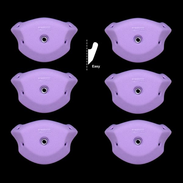 Chwyty wspinaczkowe Neo Medium Jugs - Easy, 6 szt. w zestawie, ,